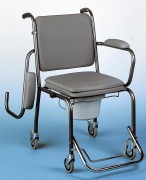 chaise toilette avec roues